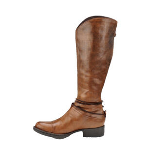 Born Shyra Tall Brown Leather Riding Boots Women Sz 8